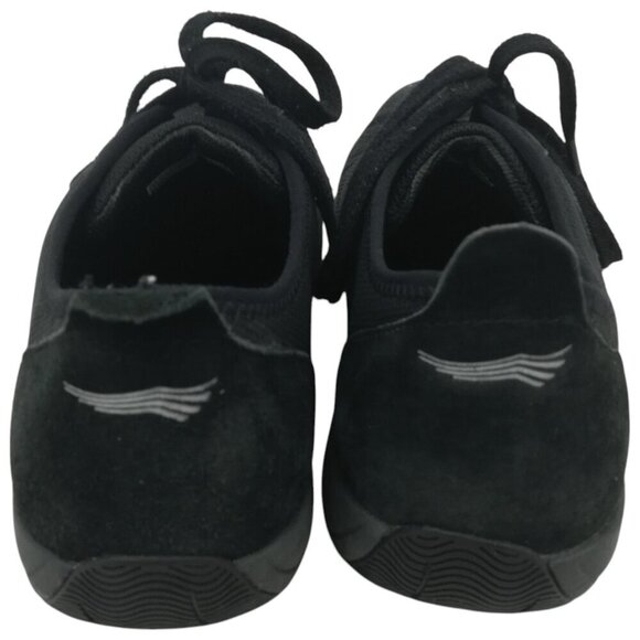 Dansko Heidi Black Suede Lace Up Comfort Sneaker Size 38 US 8 Shoes Walking - Picture 3 of 14